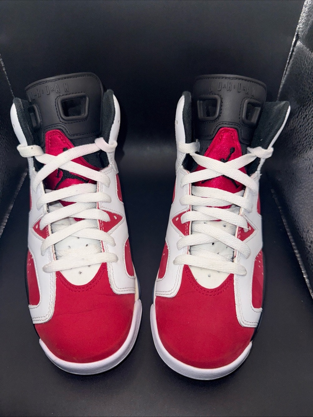 Size 5 (GS) - Jordan 6 Retro 2021 Mid Carmine, 384665-106, Clean, No Box
